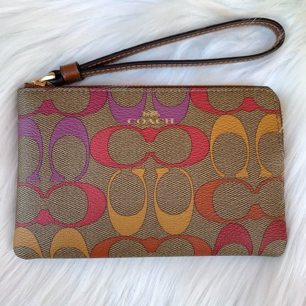 COACH RAINBOW WRISTLET NWT